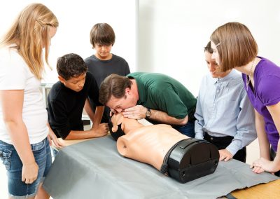 Hight School Health Class - CPR